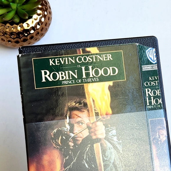 Robin Hood: Prince of Thieves (VHS, 1991) Kevin Costner, Vintage - Picture 7 of 7